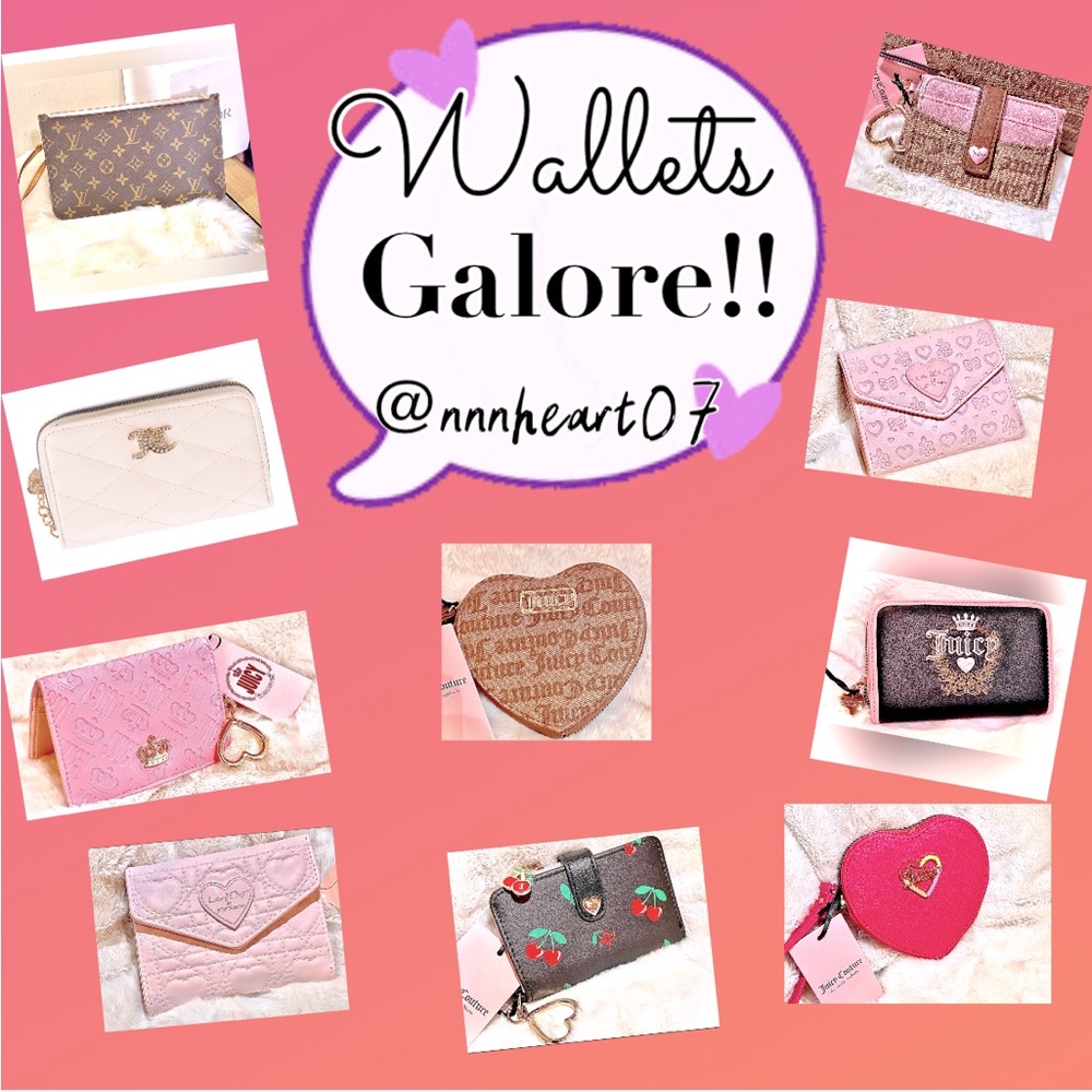 Lots Of Beautiful Wallets And Accessories Now Available!